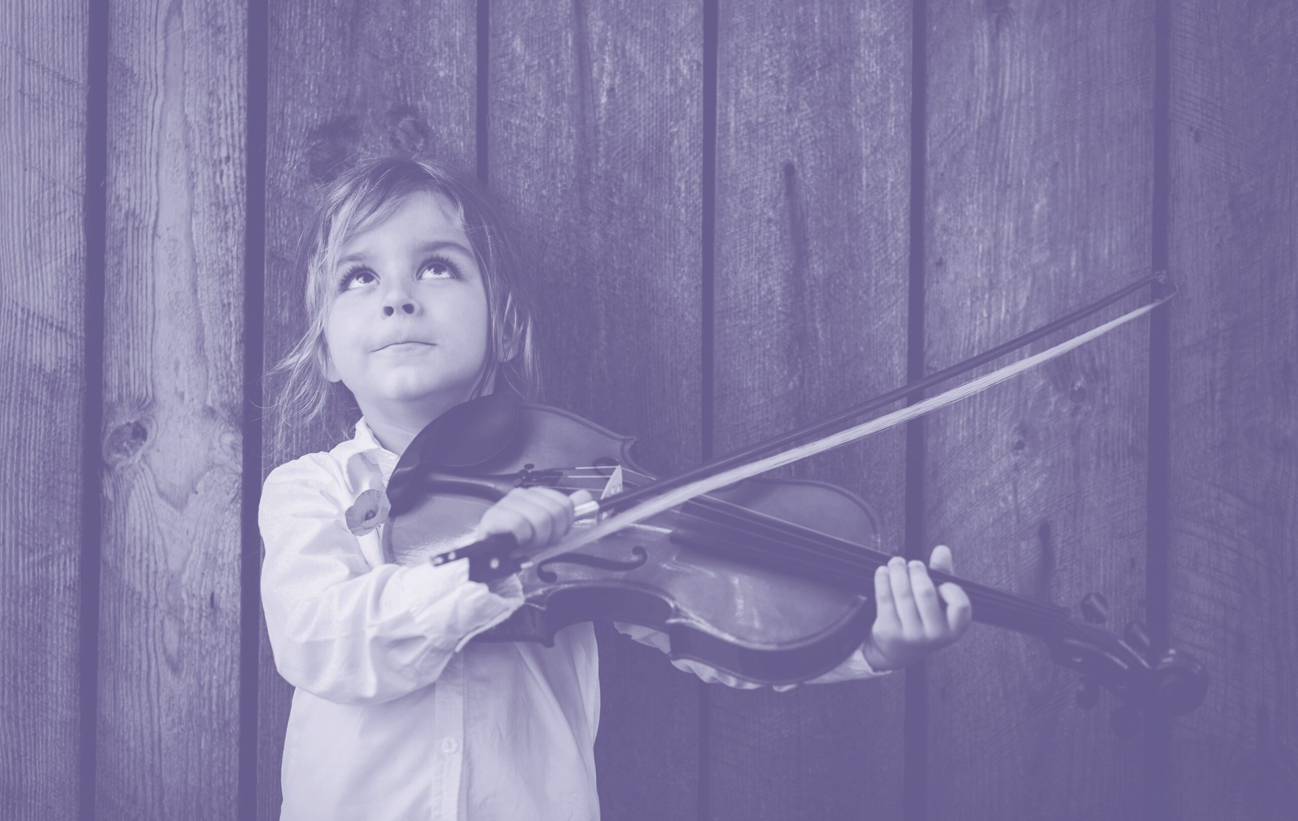 boy playing violin.Positive human facial expressions and emotions.